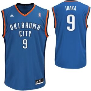Serge Ibaka Oklahoma City Thunder adidas Youth Replica Road Jersey - Light Blue