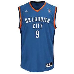 Serge Ibaka Oklahoma City Thunder adidas Youth Replica Road Jersey - Light Blue