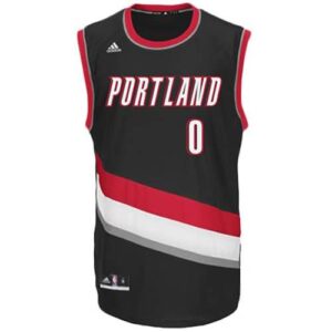 Damian Lillard Portland Trail Blazers adidas Youth Boy's Replica Jersey - Black