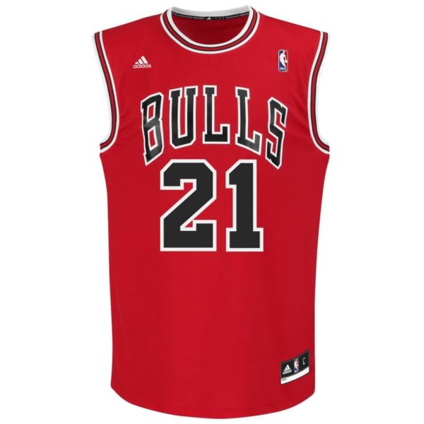 Jimmy Butler Chicago Bulls adidas Replica Road Jersey - Red