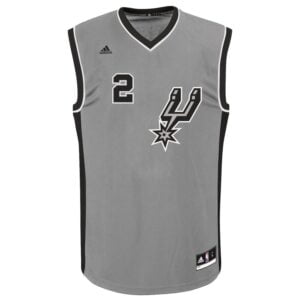 adidas Kawhi Leonard San Antonio Spurs  Alternate Replica Jersey - Gray