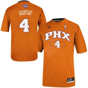 Marcin Gortat Phoenix Suns adidas Home Replica Jersey - Orange