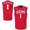 Michael Carter-Williams Philadelphia 76ers adidas Replica Road Jersey - Red