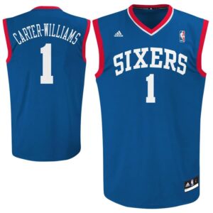 Michael Carter-Williams Philadelphia 76ers adidas Youth Replica Alternate Jersey - Royal Blue