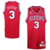Allen Iverson Philadelphia 76ers adidas Hardwood Classics Swingman Jersey - Red
