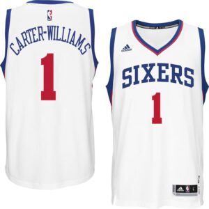 Michael Carter-Williams Philadelphia 76ers adidas Youth 2014-15 New Swingman Home Jersey - White