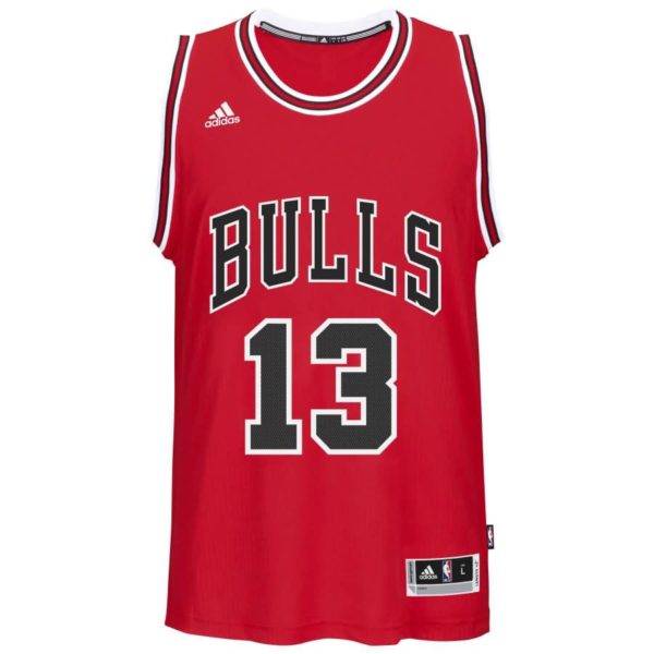 Joakim Noah Chicago Bulls adidas Youth 2014-15 New Swingman Road Jersey - Red