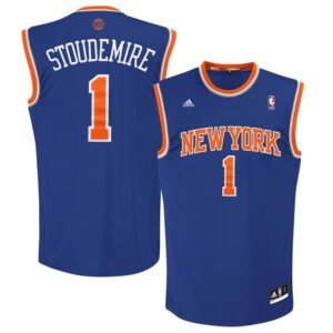 Amar'e Stoudemire New York Knicks Youth adidas Replica Jersey - Royal Blue