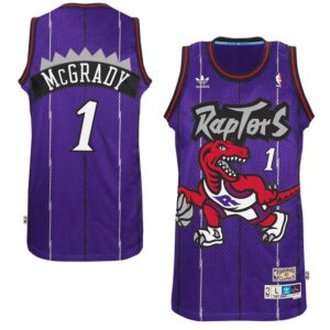 Tracy McGrady Toronto Raptors adidas Hardwood Classics Swingman Jersey - Purple