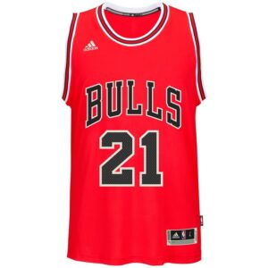 Jimmy Butler Chicago Bulls adidas Player Swingman Jersey - Red