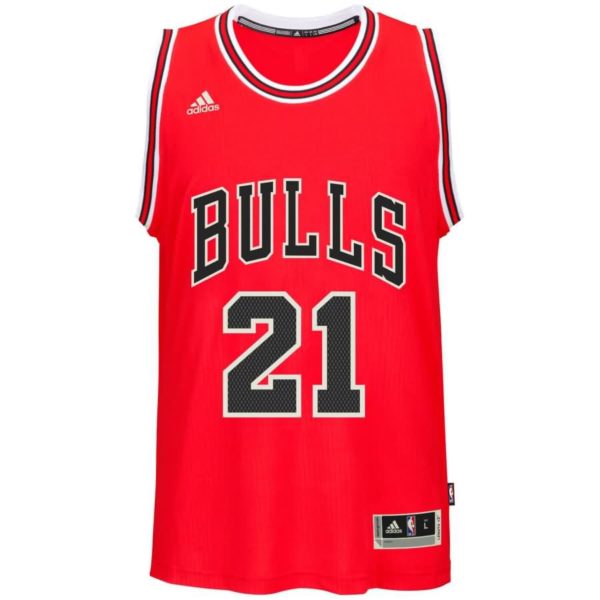 Jimmy Butler Chicago Bulls adidas Player Swingman Jersey - Red