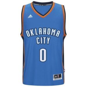 Russell Westbrook Oklahoma City Thunder adidas Player Swingman Road Jersey - Blue
