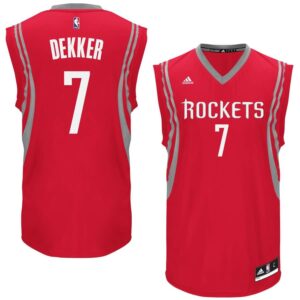 Sam Dekker Houston Rockets adidas Replica Jersey - Red