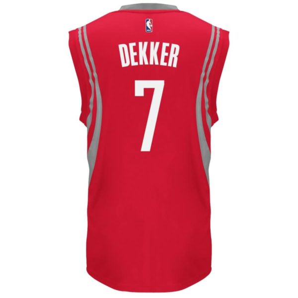 Sam Dekker Houston Rockets adidas Replica Jersey - Red