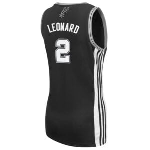 Kawhi Leonard San Antonio Spurs adidas Women's Replica Jersey - Black