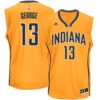 Paul George Indiana Pacers adidas Replica Jersey - Gold