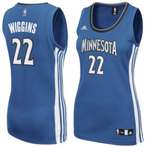 Andrew Wiggins Minnesota Timberwolves adidas Women's Replica Road Jersey - Light Blue