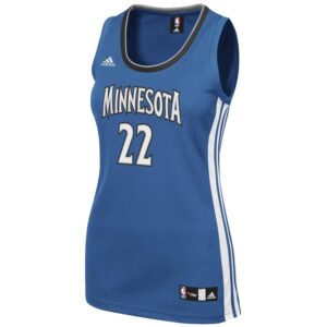 Andrew Wiggins Minnesota Timberwolves adidas Women's Replica Road Jersey - Light Blue