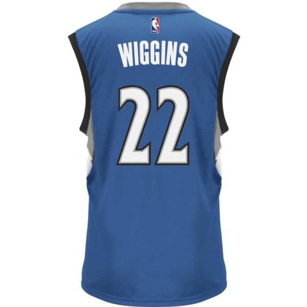 Andrew Wiggins Minnesota Timberwolves adidas Youth Boy's Replica Jersey - Blue