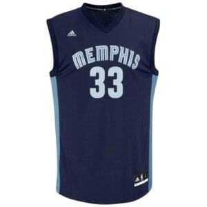 Marc Gasol Memphis Grizzlies adidas Replica Jersey - Navy Blue