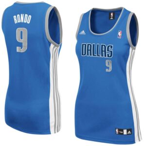 Rajon Rondo Dallas Mavericks adidas Women's Replica Jersey - Blue
