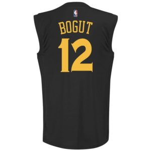 Andrew Bogut Golden State Warriors adidas 2015 NBA Finals Champions Jersey - Black