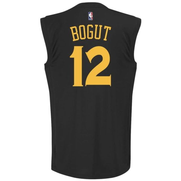 Andrew Bogut Golden State Warriors adidas 2015 NBA Finals Champions Jersey - Black