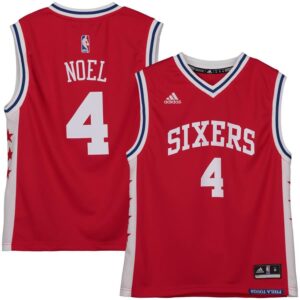 Nerlens Noel Philadelphia 76ers adidas Youth Replica Jersey - Red