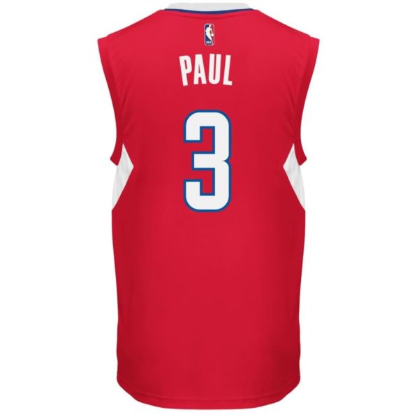 Chris Paul LA Clippers adidas 2015 Replica Road Jersey - Red