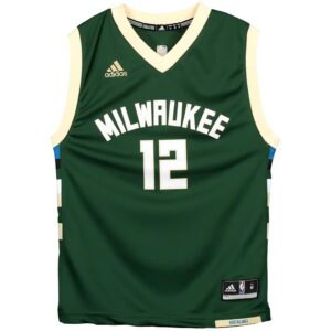 Jabari Parker Milwaukee Bucks adidas Youth Replica Jersey - Green
