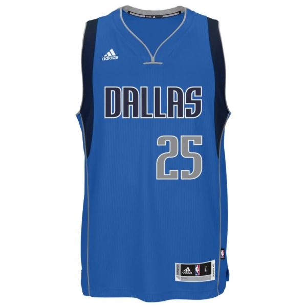 Chandler Parsons Dallas Mavericks adidas Swingman climacool Jersey - Blue