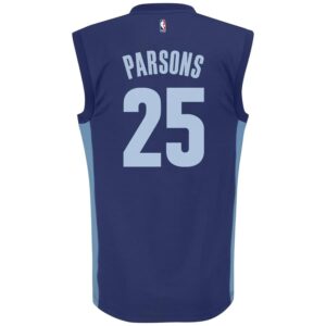 Chandler Parsons Memphis Grizzlies adidas Road Replica Jersey - Navy