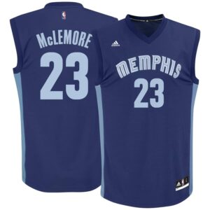 Ben McLemore Memphis Grizzlies adidas Road Replica Jersey - Navy