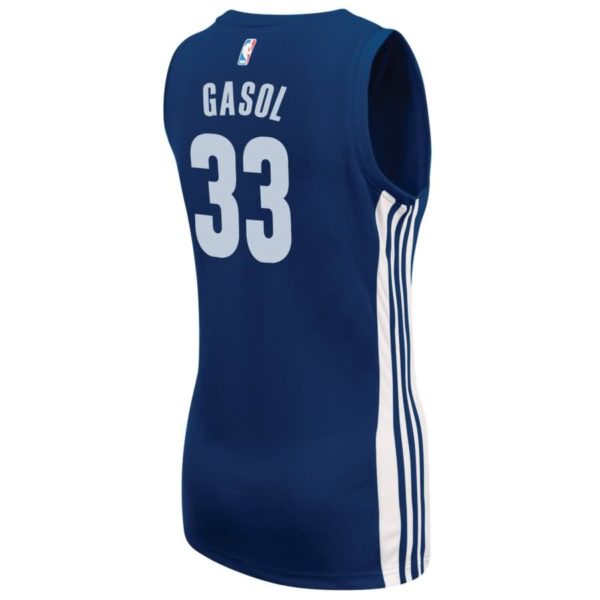 Marc Gasol Memphis Grizzlies adidas Women's Team Replica Jersey - Navy