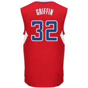 Blake Griffin LA Clippers adidas Replica Road Jersey - Red
