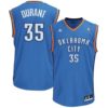 Kevin Durant Oklahoma City Thunder adidas Replica Road Jersey - Light Blue