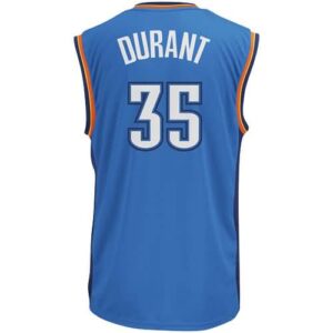 Kevin Durant Oklahoma City Thunder adidas Replica Road Jersey - Light Blue