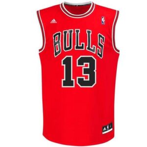 Joakim Noah Chicago Bulls adidas Youth Replica Road Jersey - Red