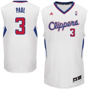 Chris Paul LA Clippers adidas Youth Replica Home Jersey - White
