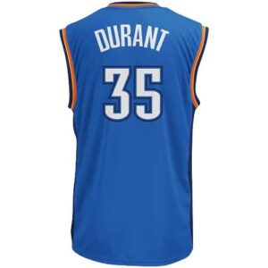 Kevin Durant Oklahoma City Thunder adidas Youth Replica Road Jersey - Light Blue