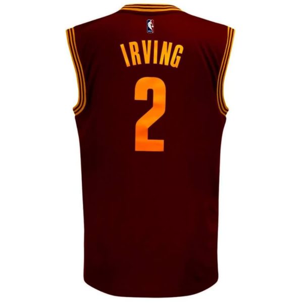 Kyrie Irving Cleveland Cavaliers adidas Replica Road Jersey - Wine