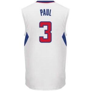Chris Paul LA Clippers adidas Replica Home Jersey - White