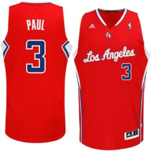 Chris Paul LA Clippers adidas Swingman Road Jersey - Red