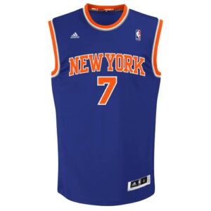 Carmelo Anthony New York Knicks adidas Youth Swingman Away Jersey - Royal Blue