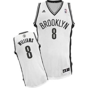 Deron Williams Brooklyn Nets adidas Youth Swingman Home Jersey - White