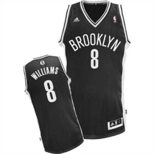 Deron Williams Brooklyn Nets adidas Youth Swingman Away Jersey - Black