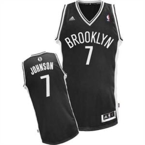 Joe Johnson Brooklyn Nets adidas Youth Swingman Away Jersey - Black