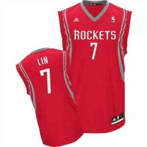 Jeremy Lin Houston Rockets adidas Youth Replica Road Jersey - Red