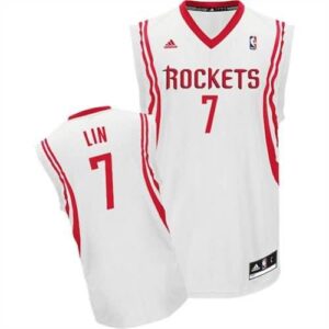 Jeremy Lin Houston Rockets adidas Youth Replica Home Jersey - White