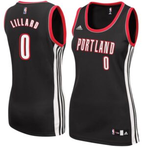 Damian Lillard Portland Trail Blazers adidas Women's Replica Jersey - Black